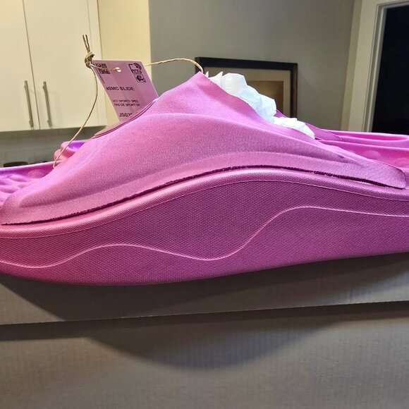 Adidas Women's Stella McCartney Slides Lilac Mule JS0266 Size 7 NEW PURPLE - Picture 3 of 16